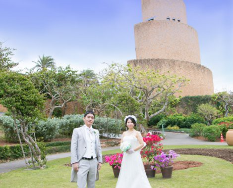 海洋博公園ウェディング　カトレア結婚式