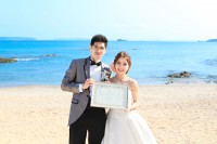 【祝★第一号!!】香港カップルが、宜野座村初の「リーガルウェディング」！